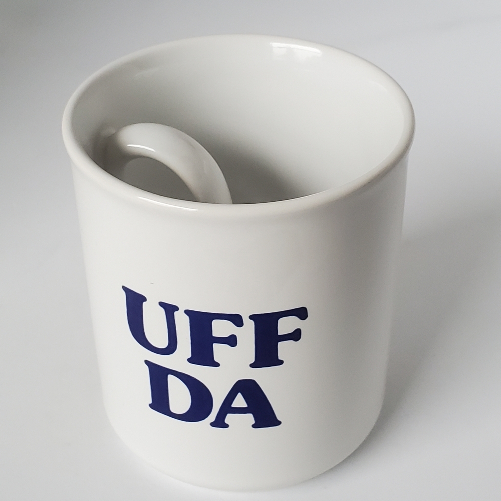 Fun UFF DA Gag Gift Coffee Mug Norwegian Scandinavian Michigan Slang